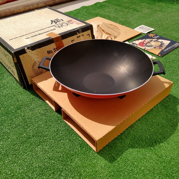 West Bend Kitchen Vintage West Bend Electric 6quart Wok Mandarin